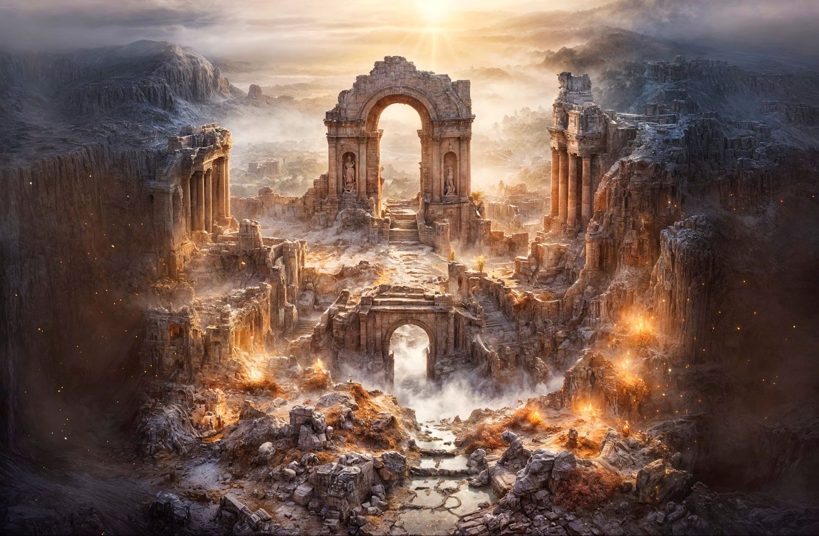 Rising from the mists of time  by @Joanna7