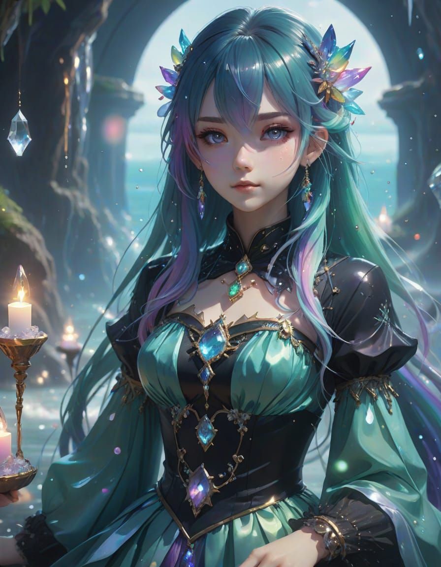 Kanae | Celestial Aquamarine Maiden