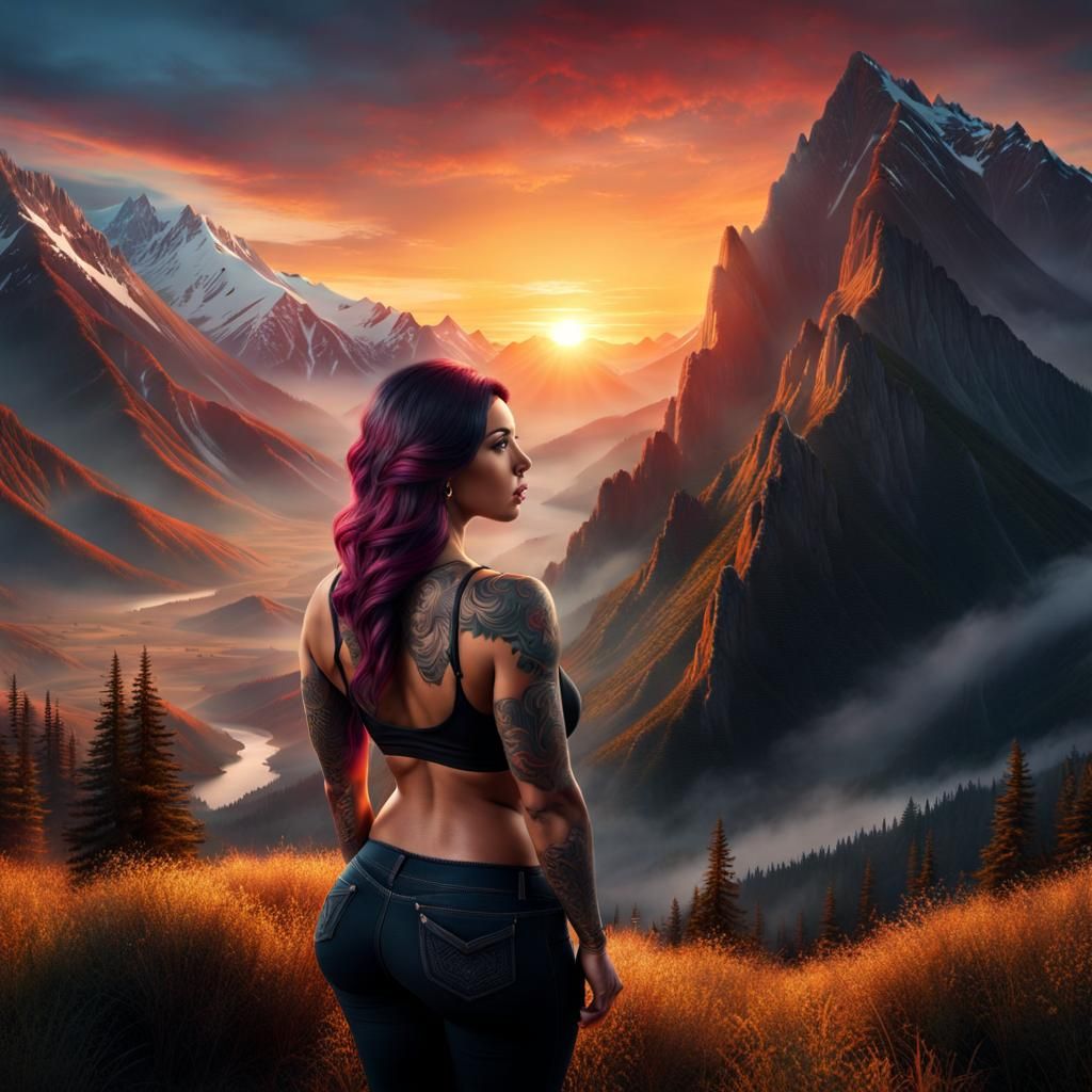 Scarlett and the Sunrise X