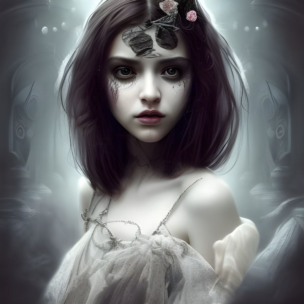 The Girl AI Generated Artwork NightCafe Creator