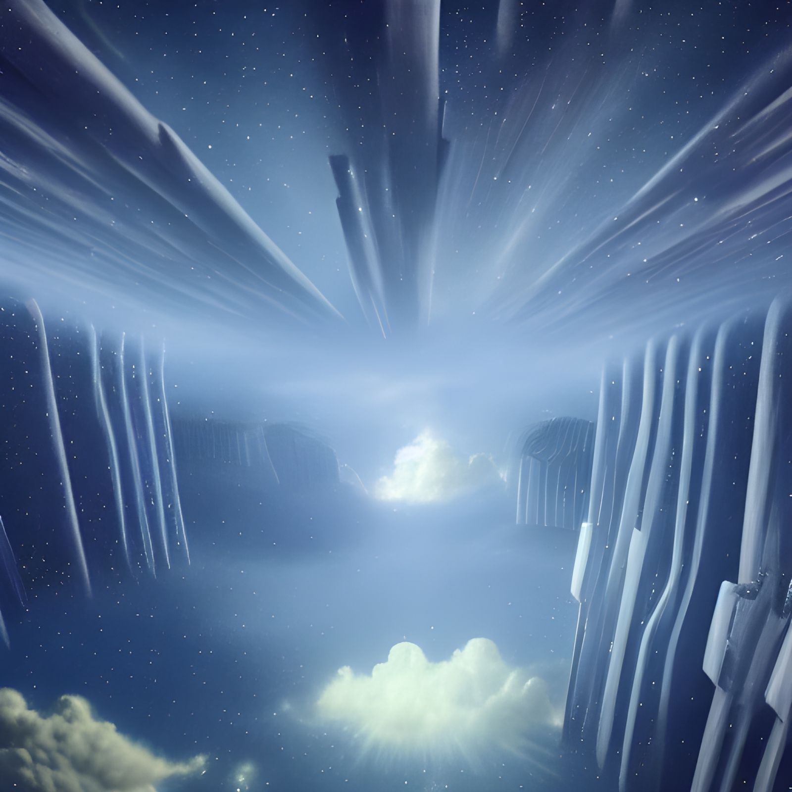 Canopy of Stars AI Generated Artwork NightCafe Creator