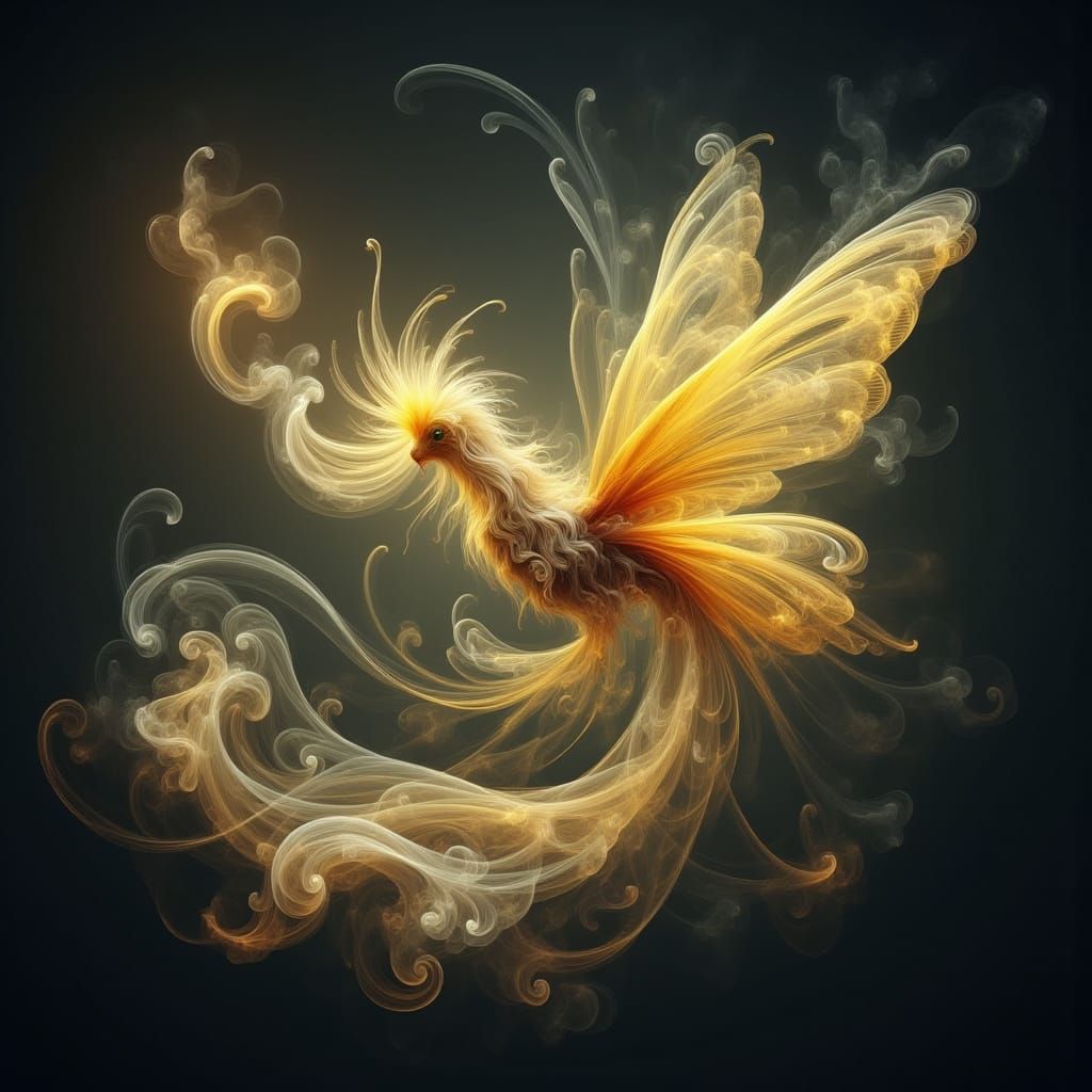 Butterfly Between Worlds: A Surreal Cosmos Scene