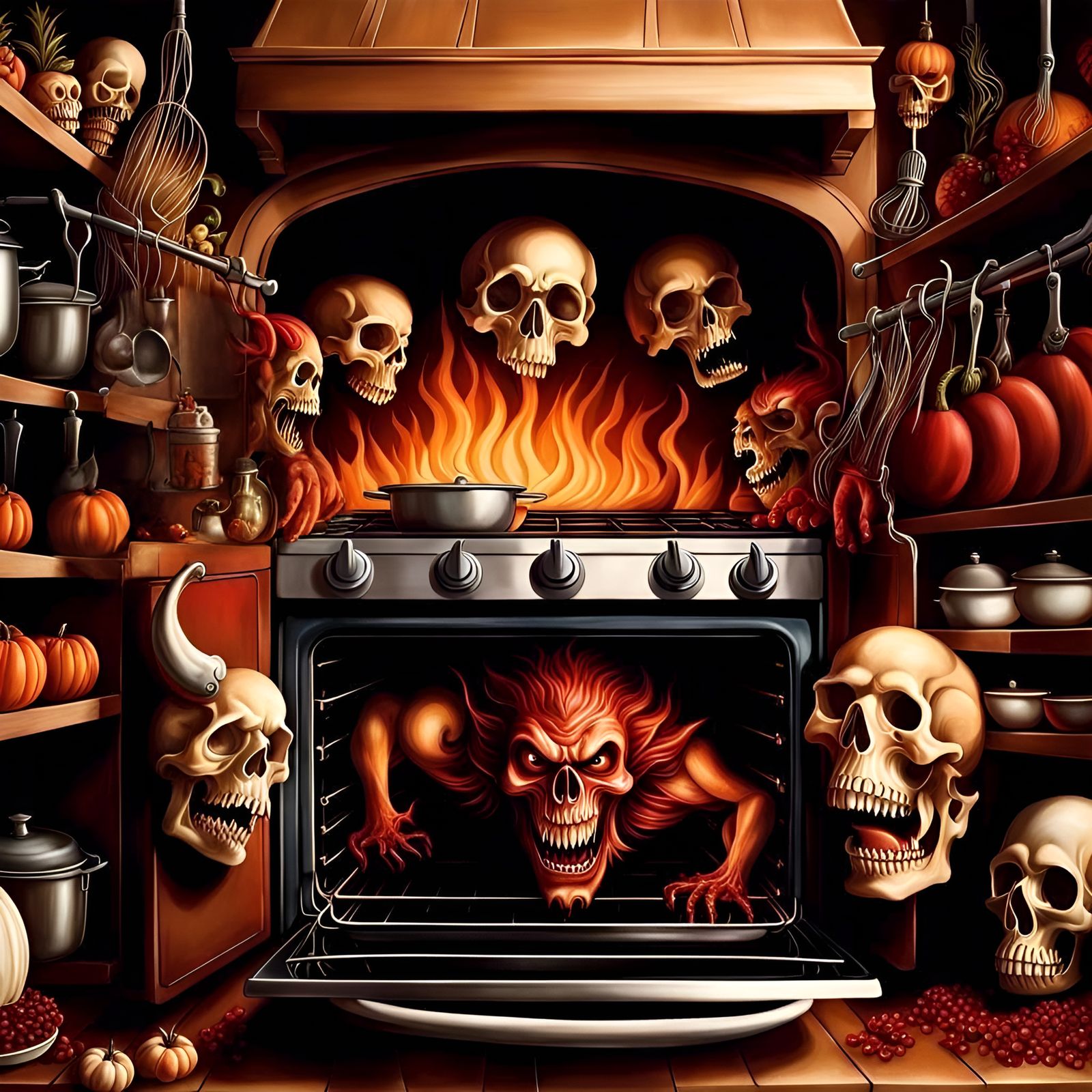 Help!  My Oven is a Demon Portal!  by @Holy Hearted Fool For Love