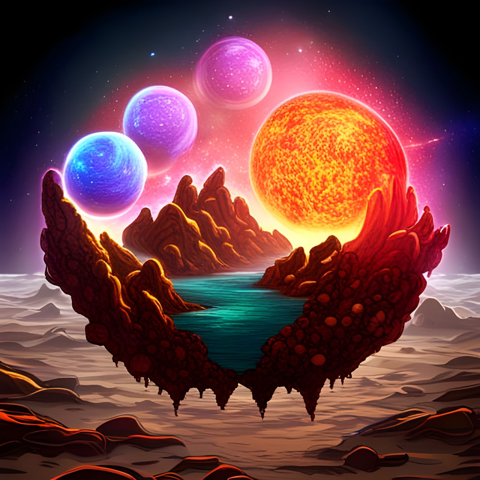 Universe 🪐  by @Austyn