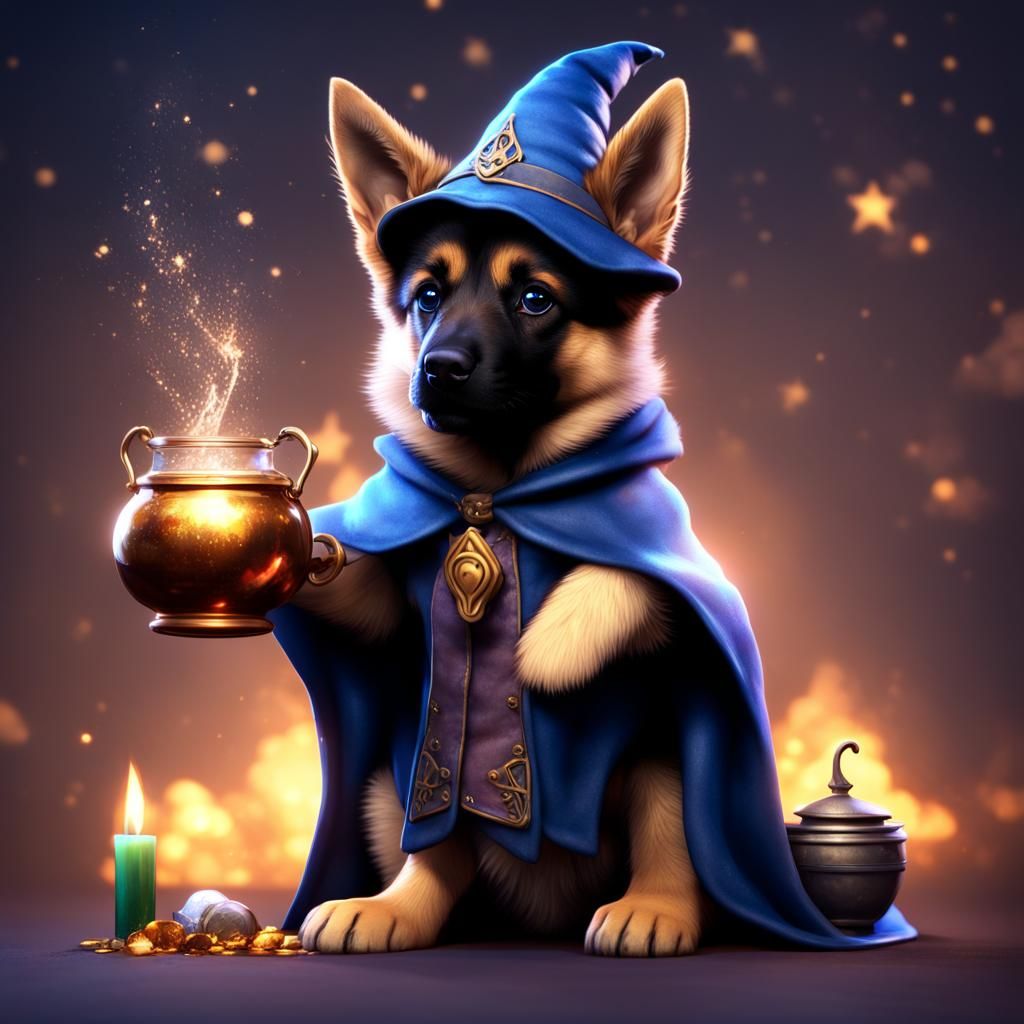 wizard-german-shepard-puppy-ai-generated-artwork-nightcafe-creator