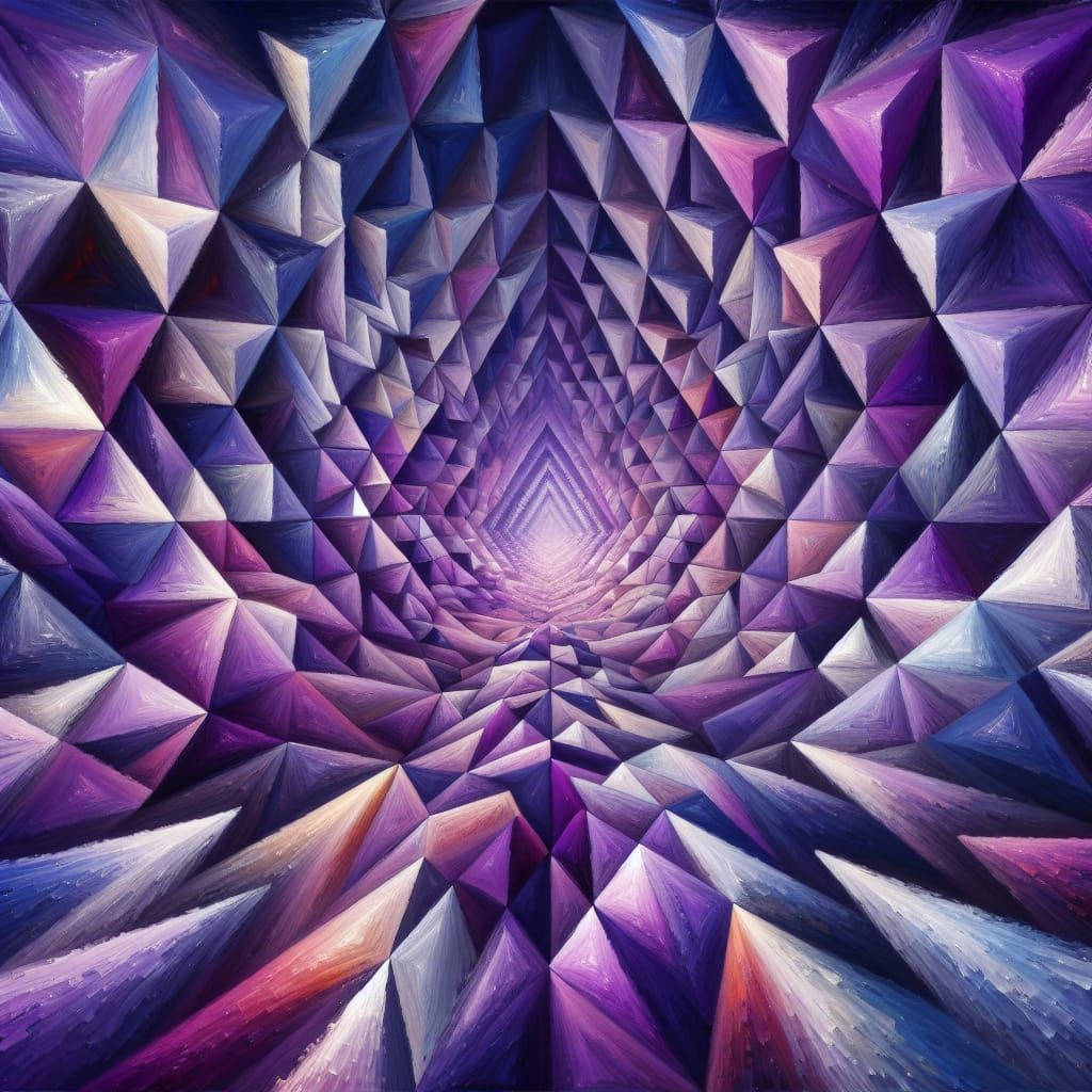 triangles begat triangles in a ozonic tunnel effect in the c...