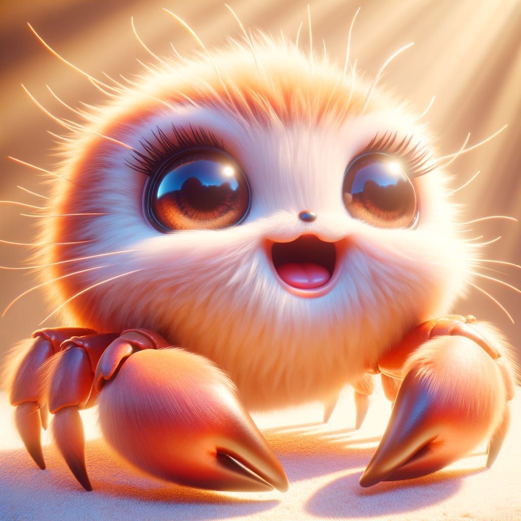 Not all crabs are crabby.