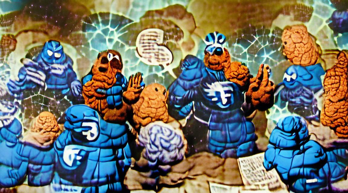 Marvel Comics Fantastic Four the Thing Benjamin J Grimm from...
