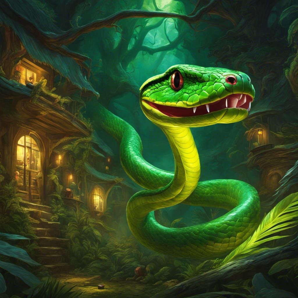 Snakes - AI Generated Artwork - NightCafe Creator