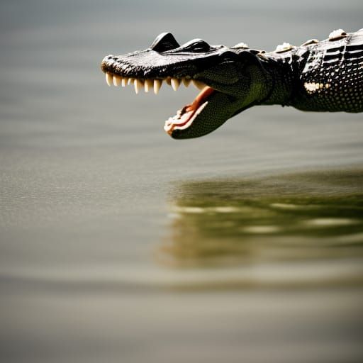alligator hand