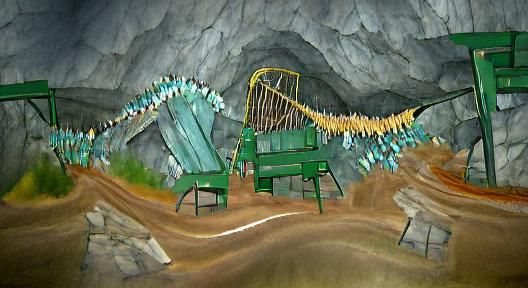 Crystal Mine Caves Rollercoaster