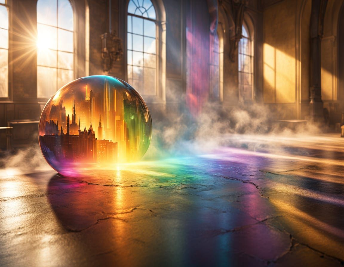 Light Through a Prism  by @jk