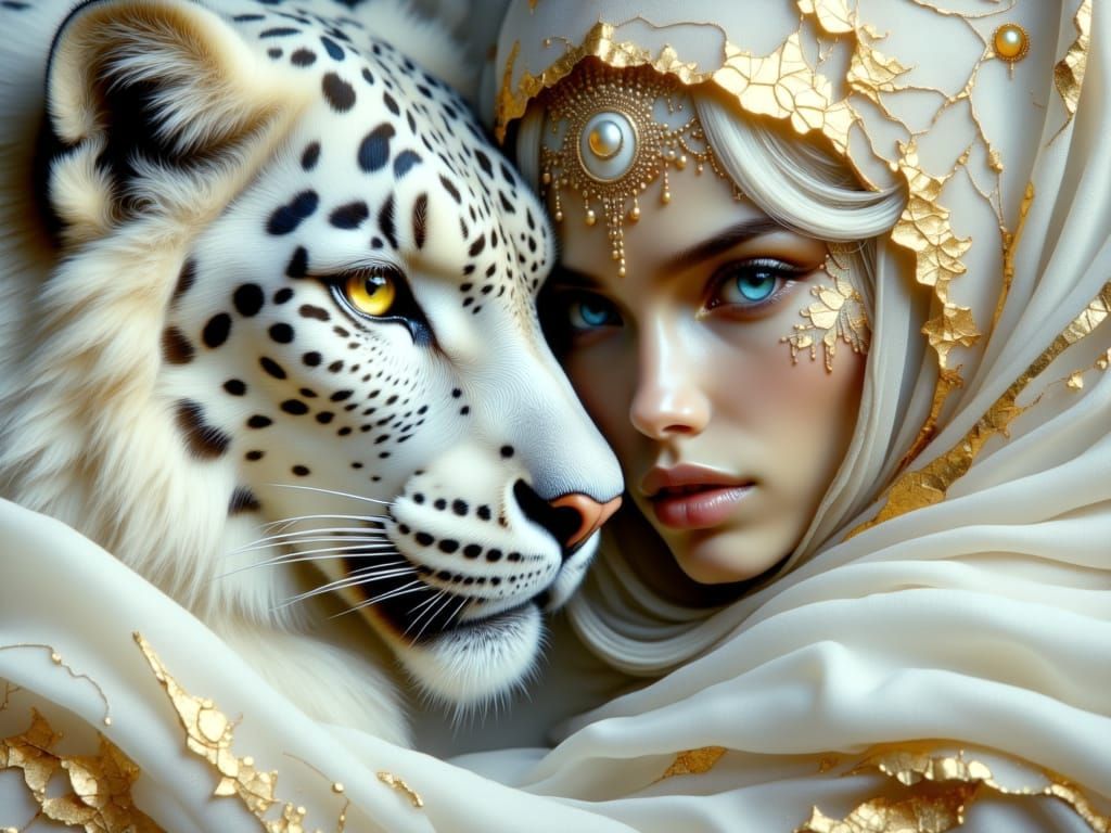 A feline bond  by @Rob Hartland