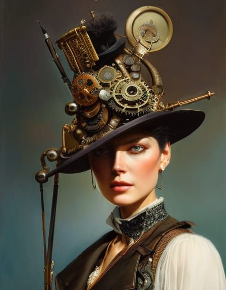 steampunk hat challenge outtakes