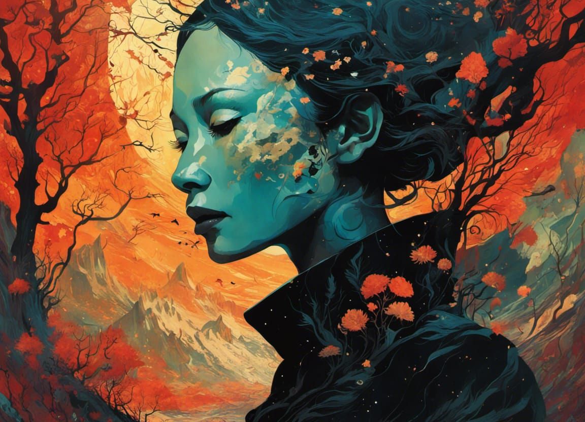 Autumn's face