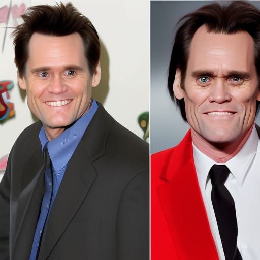 Jim carrey - AI Generated Artwork - NightCafe Creator