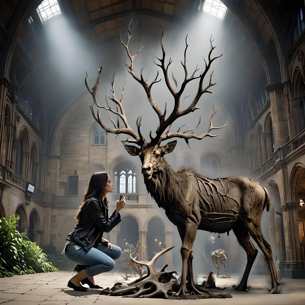 May 2035: Extinct Animals Section - Natural History Museum