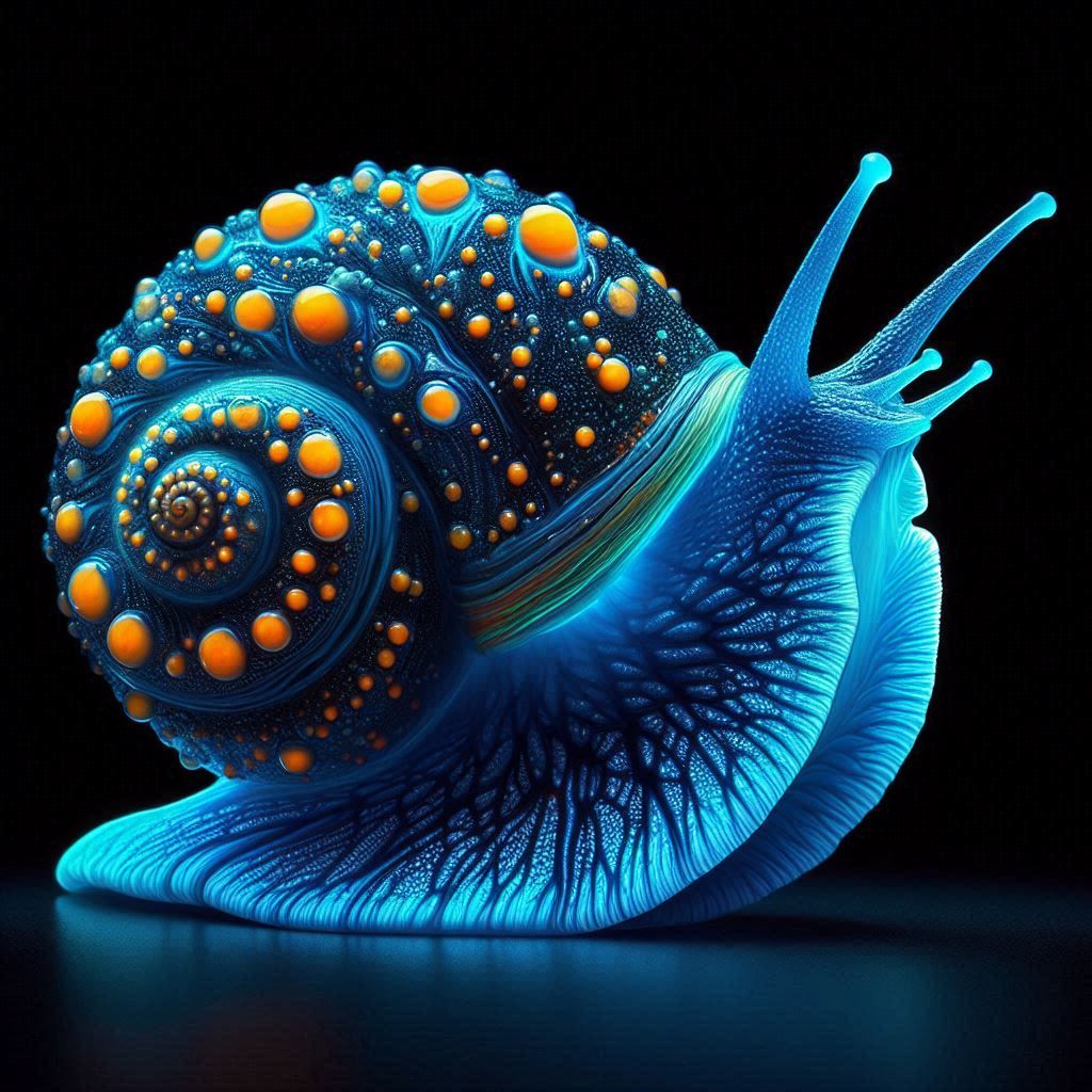 Blue snail
