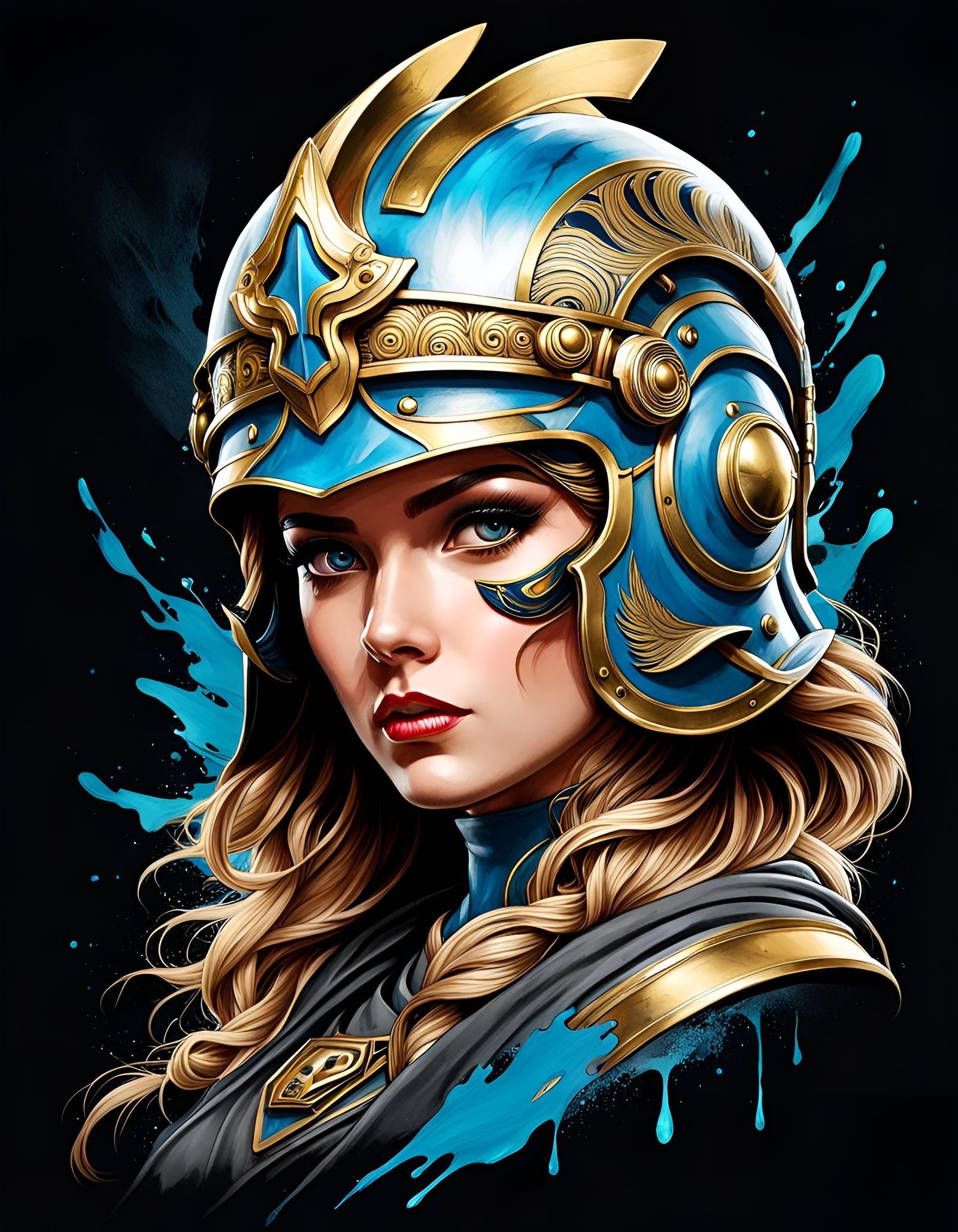 Blue Armor   by @Live4Create