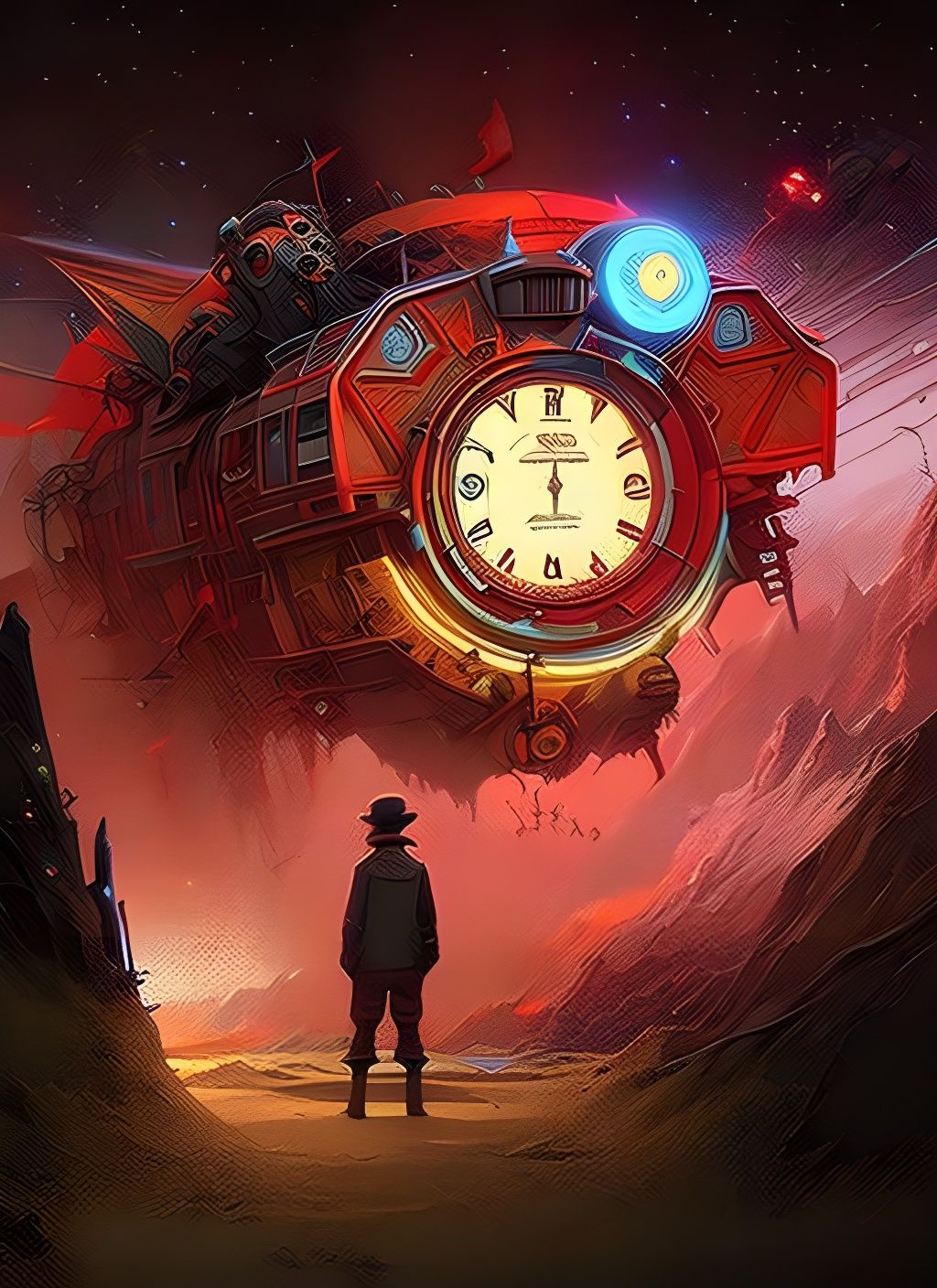 Traveler in Time  by @IAP