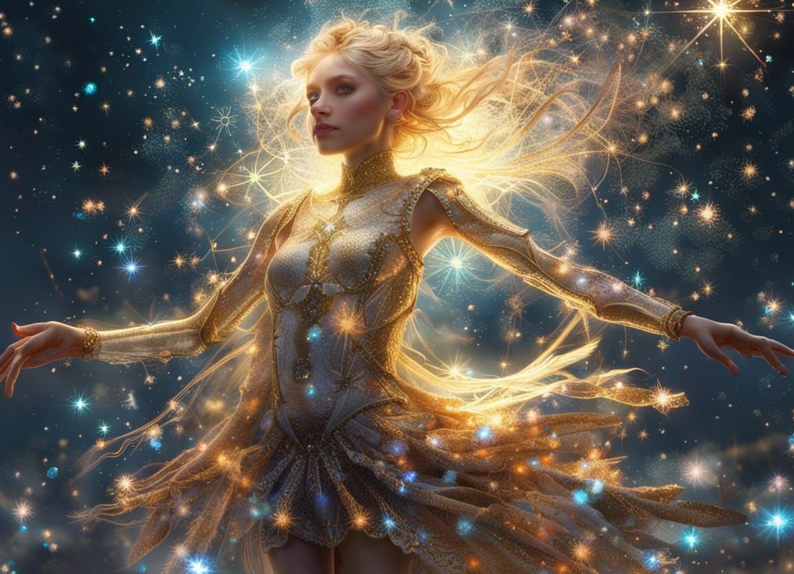 Glitter fairy