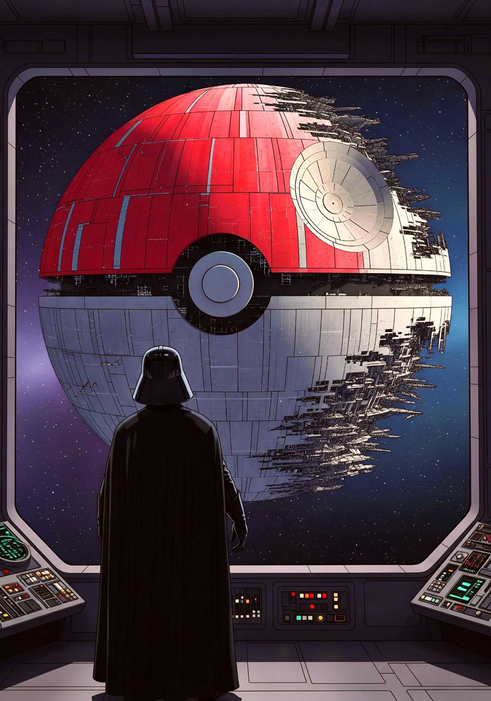 Darth Vader's new construction plans for the Death Star 🤣🤣...