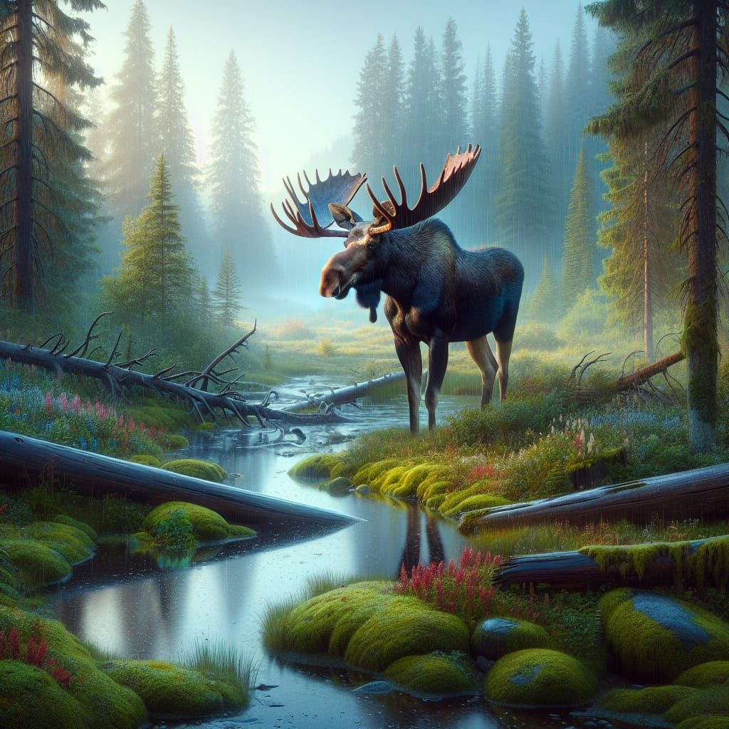 Majesty of the Misty Forest