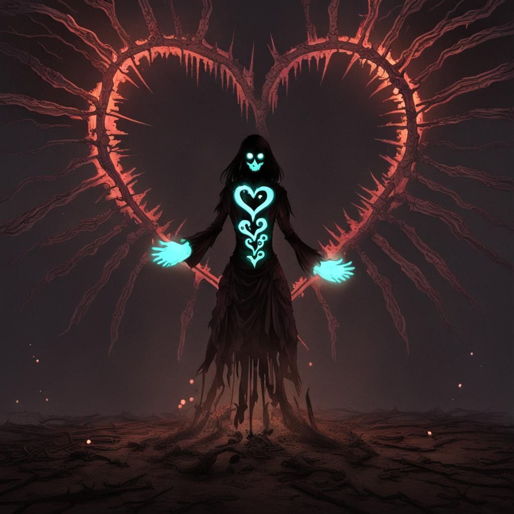 Love devours the light of purity