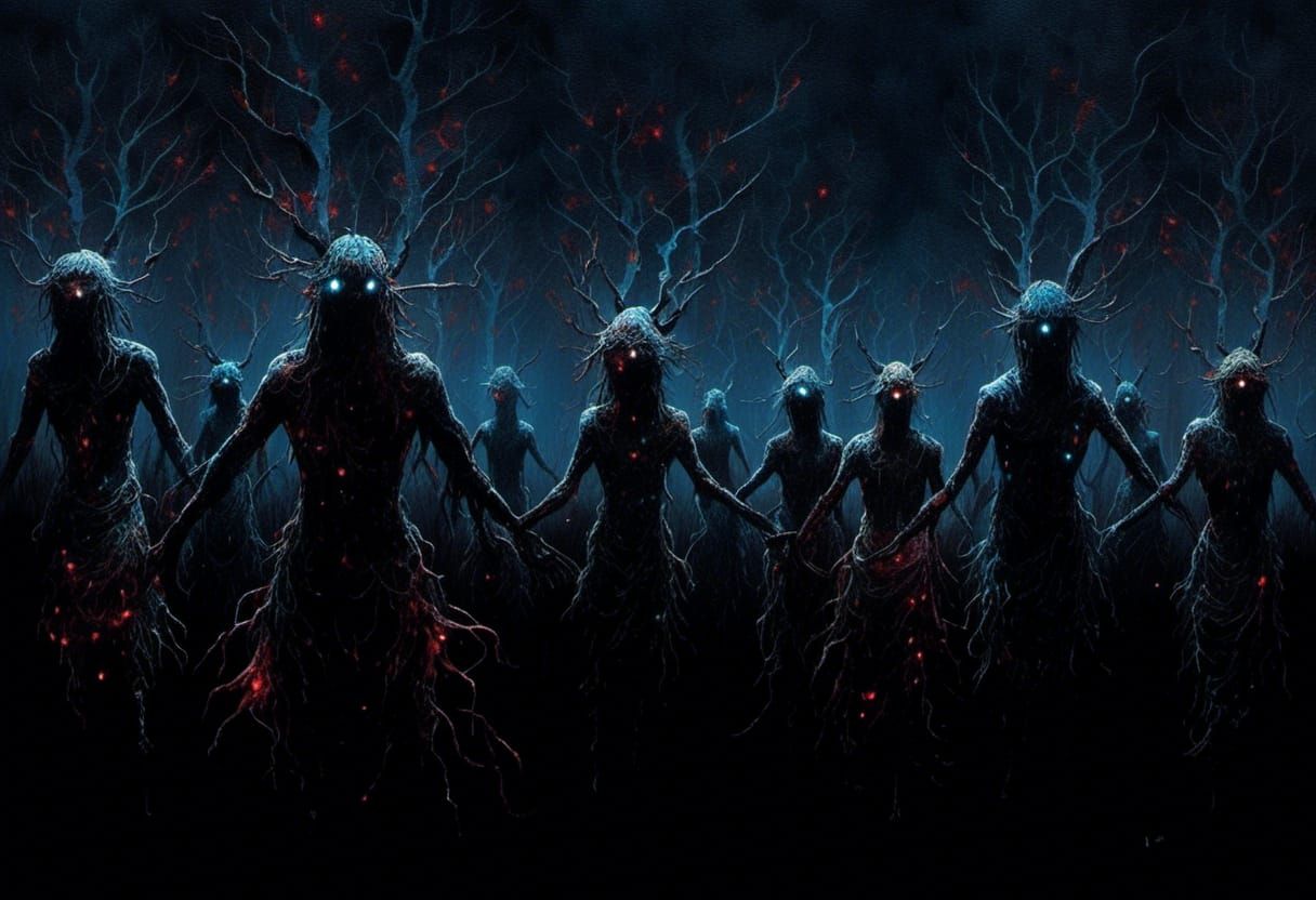 Demons of the Forest [Story in the comments]  by @Finni