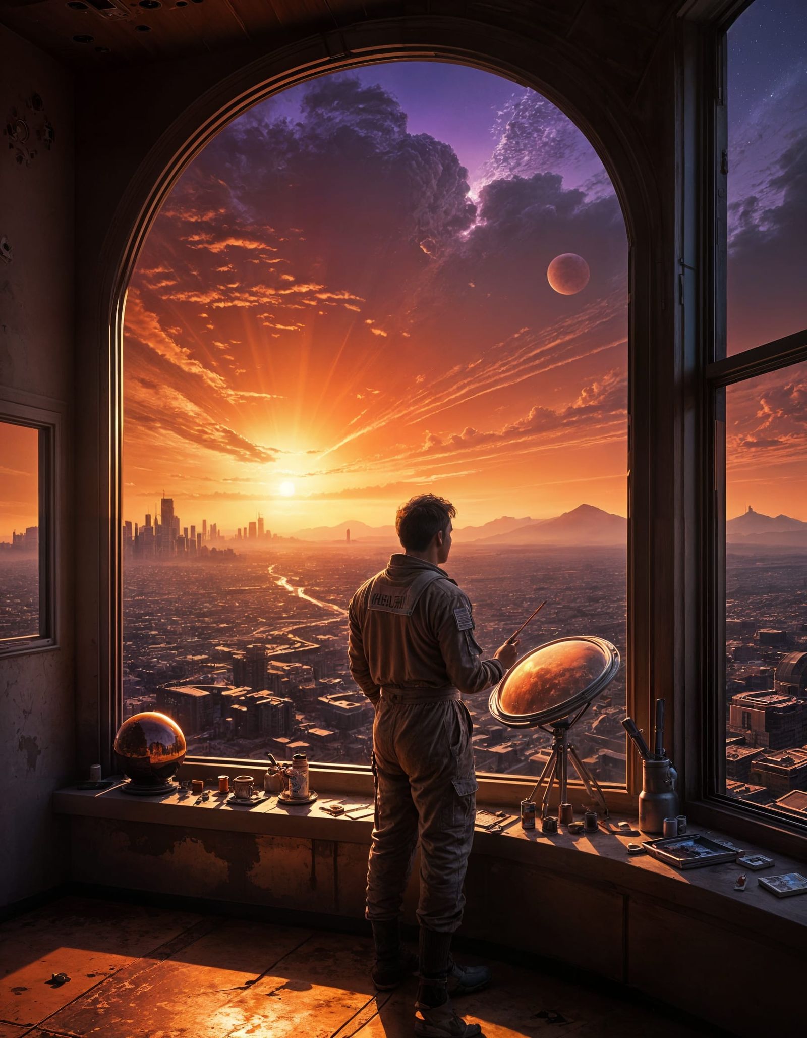 Artist of the Red Horizon  by @BERSERKIR