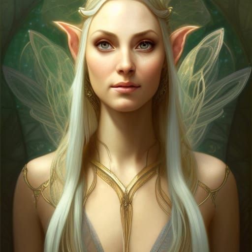 She lived in the time of Elves when her world was young. - AI Generated ...