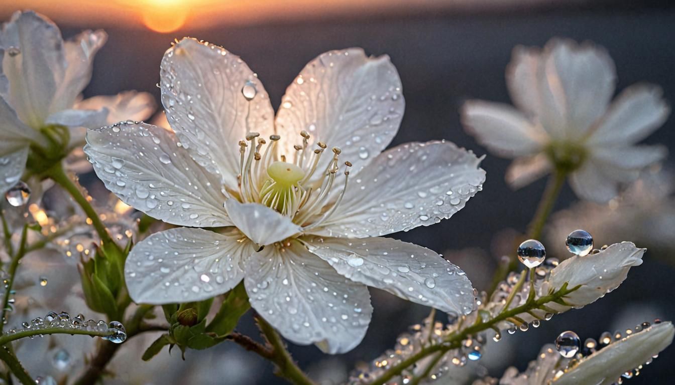 White Blossom  by @The Leycer