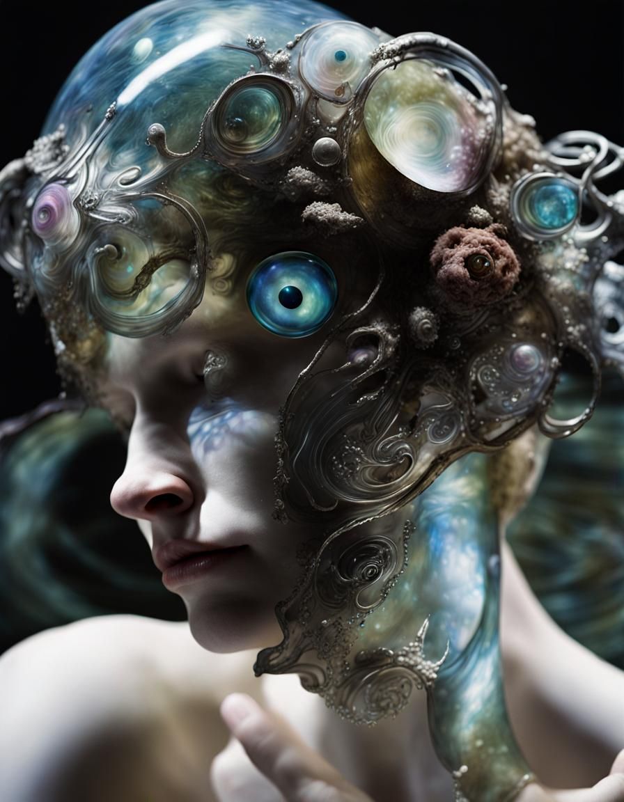 Surreal Circles: An Astral Projection Dreamscape