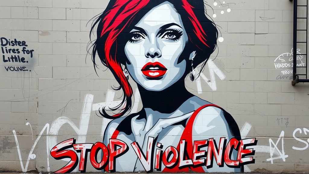Stop Violence💄🎨🧱
