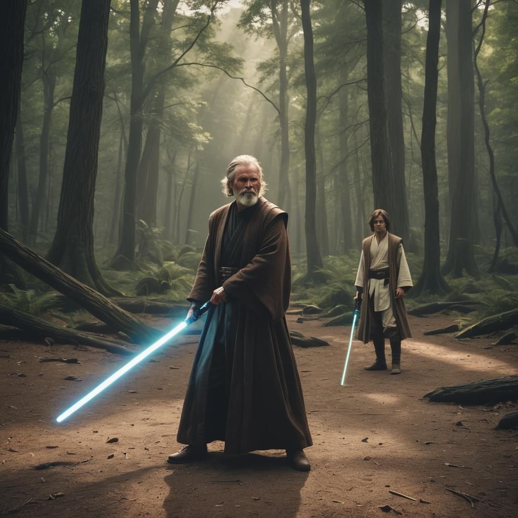 Jedi Master and Young Apprentice 2