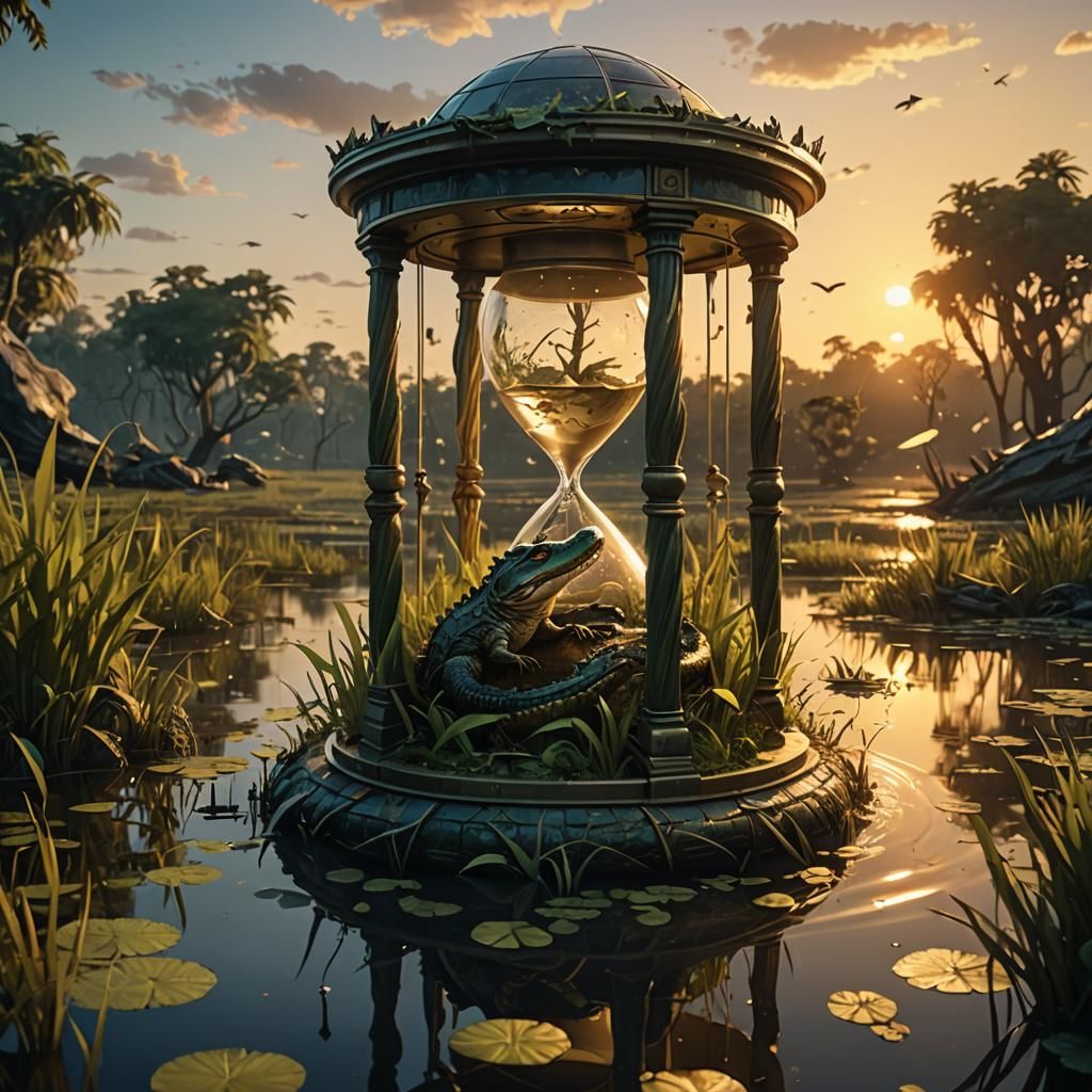 Bayou Hourglass  by @CatchingZZZ
