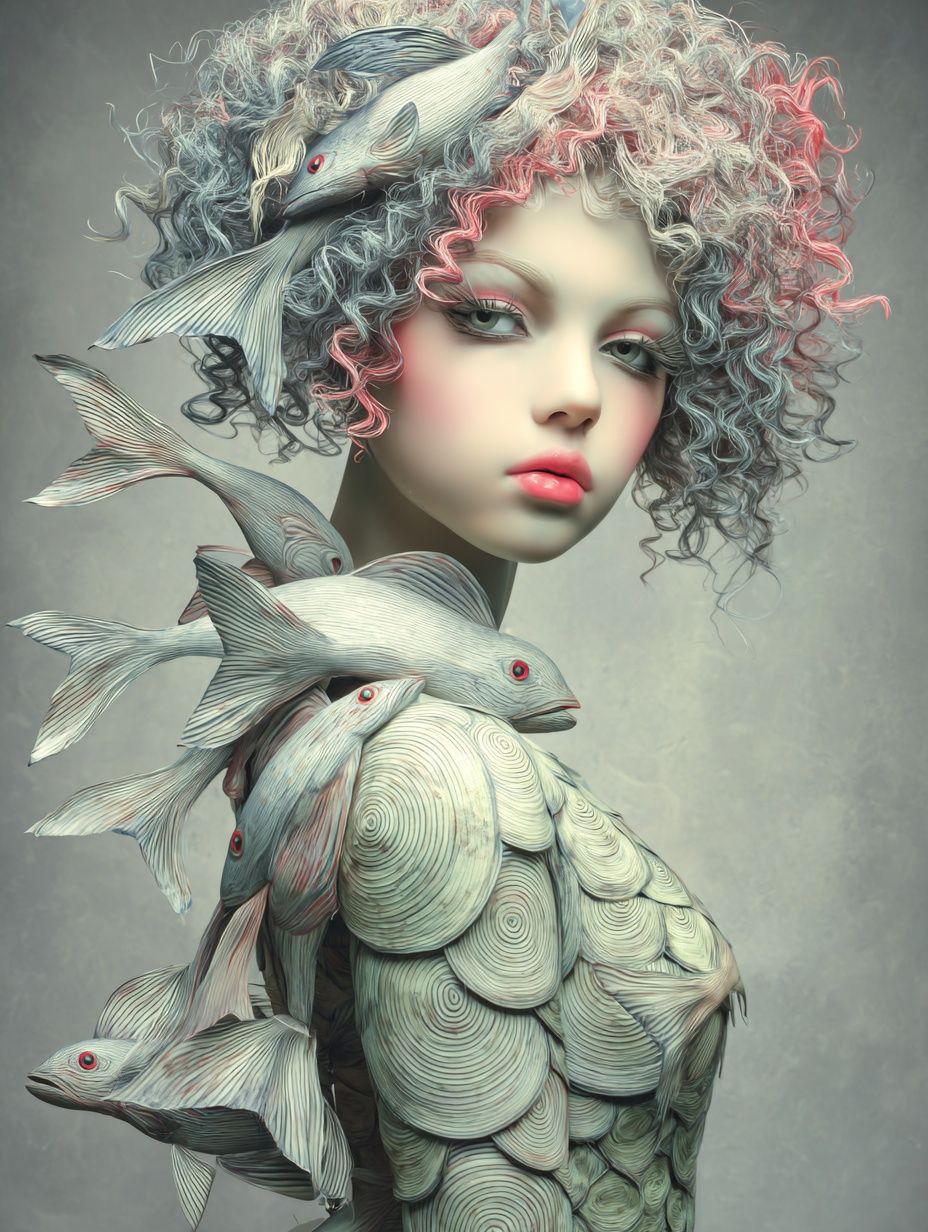 portrait fish fantasy