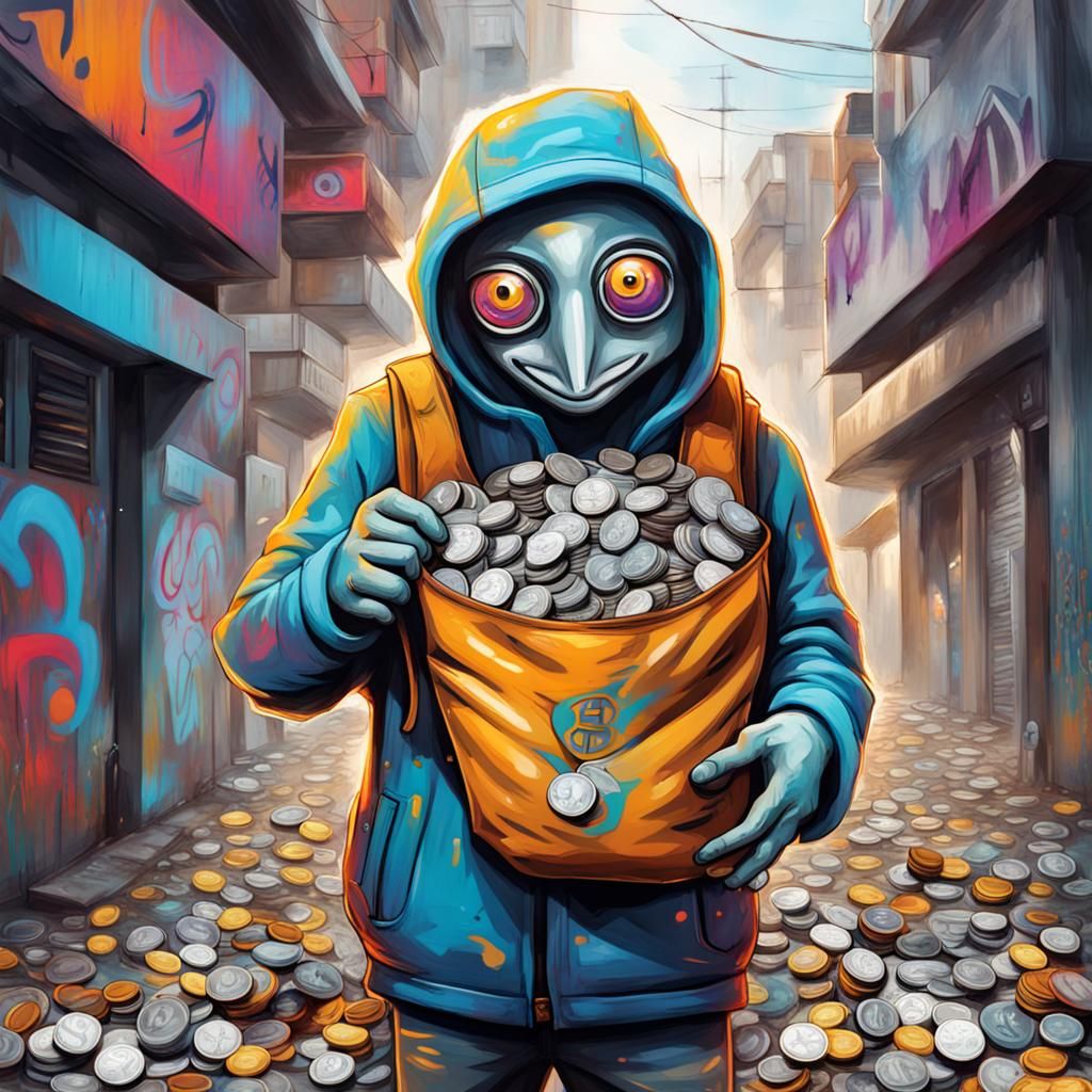 Sardine Crypto Character AI Generated Artwork NightCafe Creator