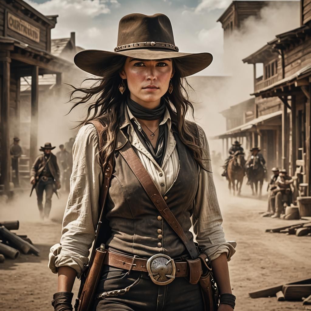 Gunslinger  by @Golden Lady