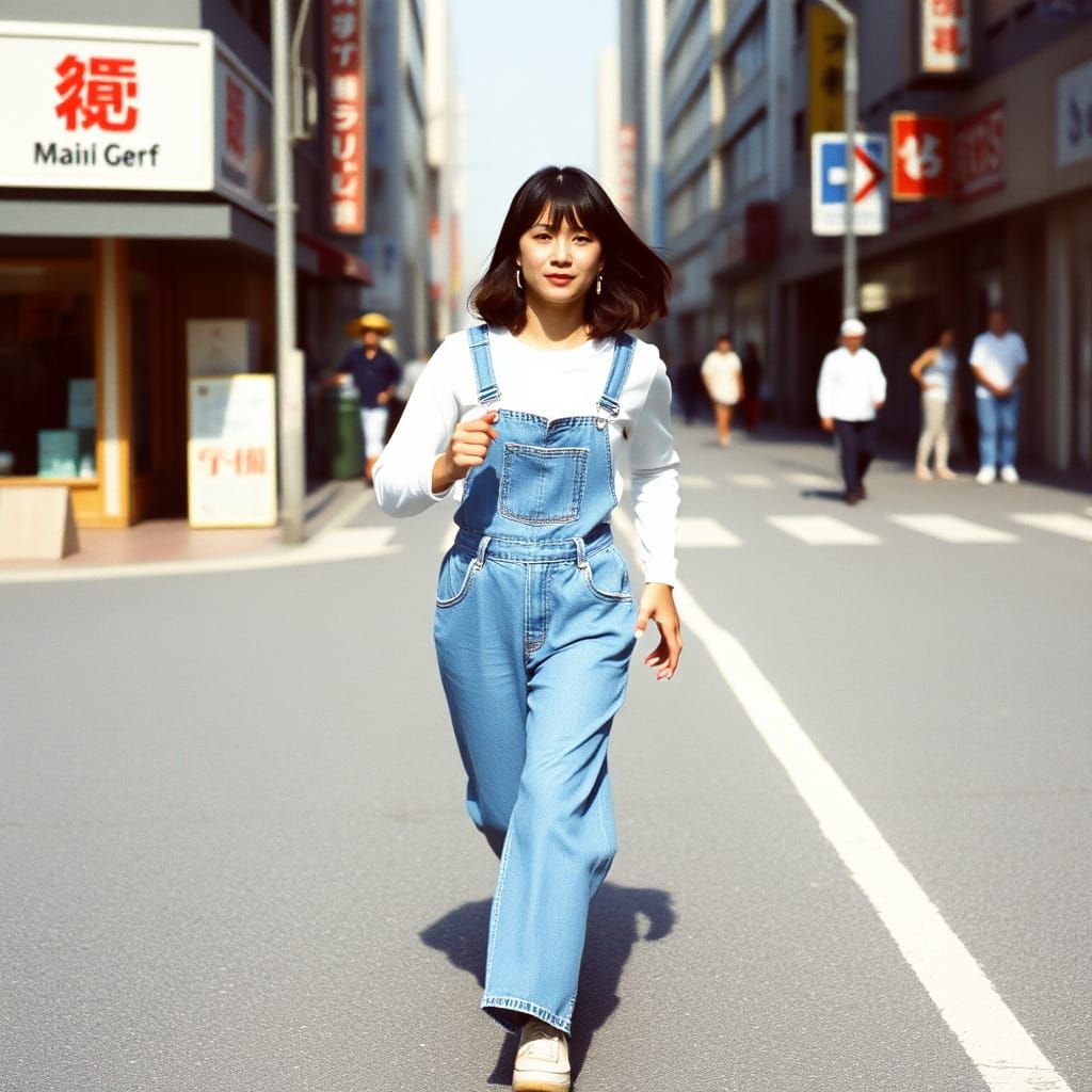 Miki Matsubara Inspired Tokyo Street Scene
