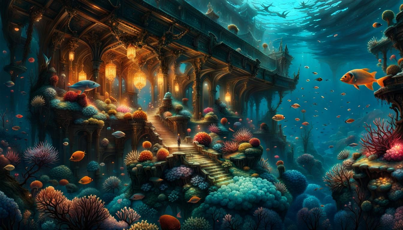 Atlantis Ai Generated Artwork Nightcafe Creator 