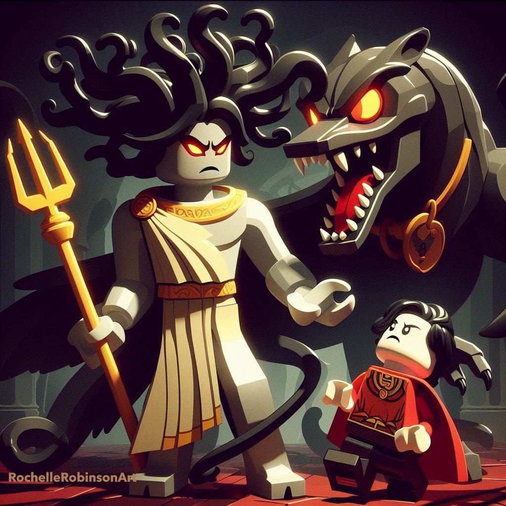 Hades - Lego Art