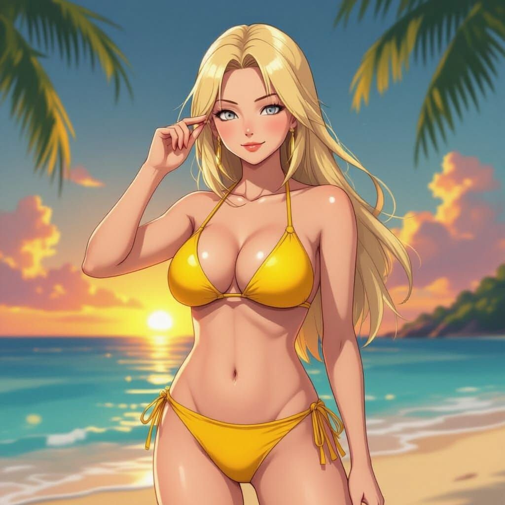 Tsunade in bikini 