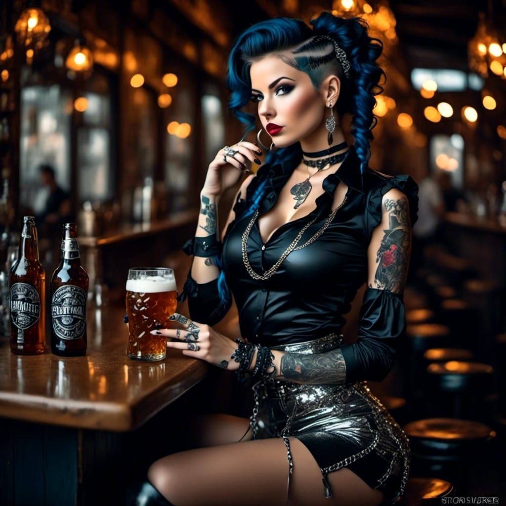 <lora:CuteBeautiesStyles:1.0> <lora:PunkStyle:1.0>