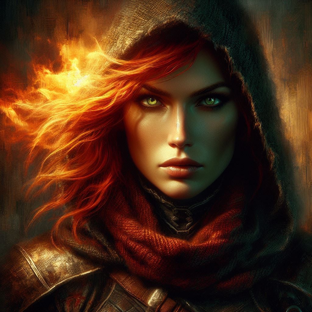 Fiery Rogue - AI Generated Artwork - NightCafe Creator