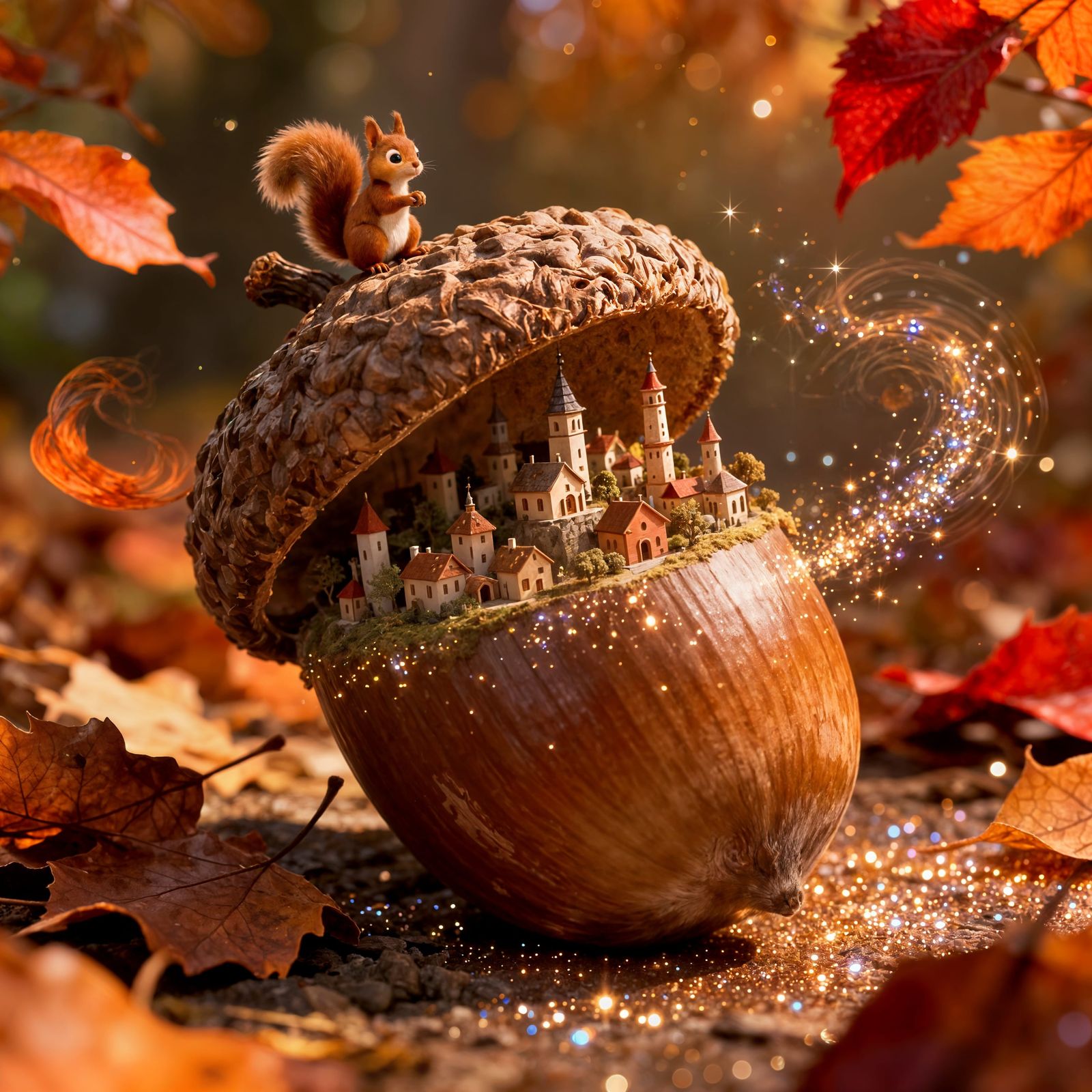 Miniature Autumnal Scenes  by @Emily