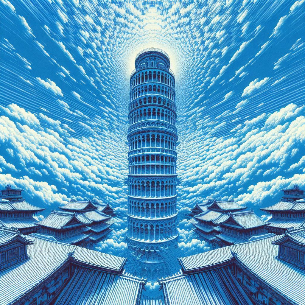 Infinite Leaning Tower