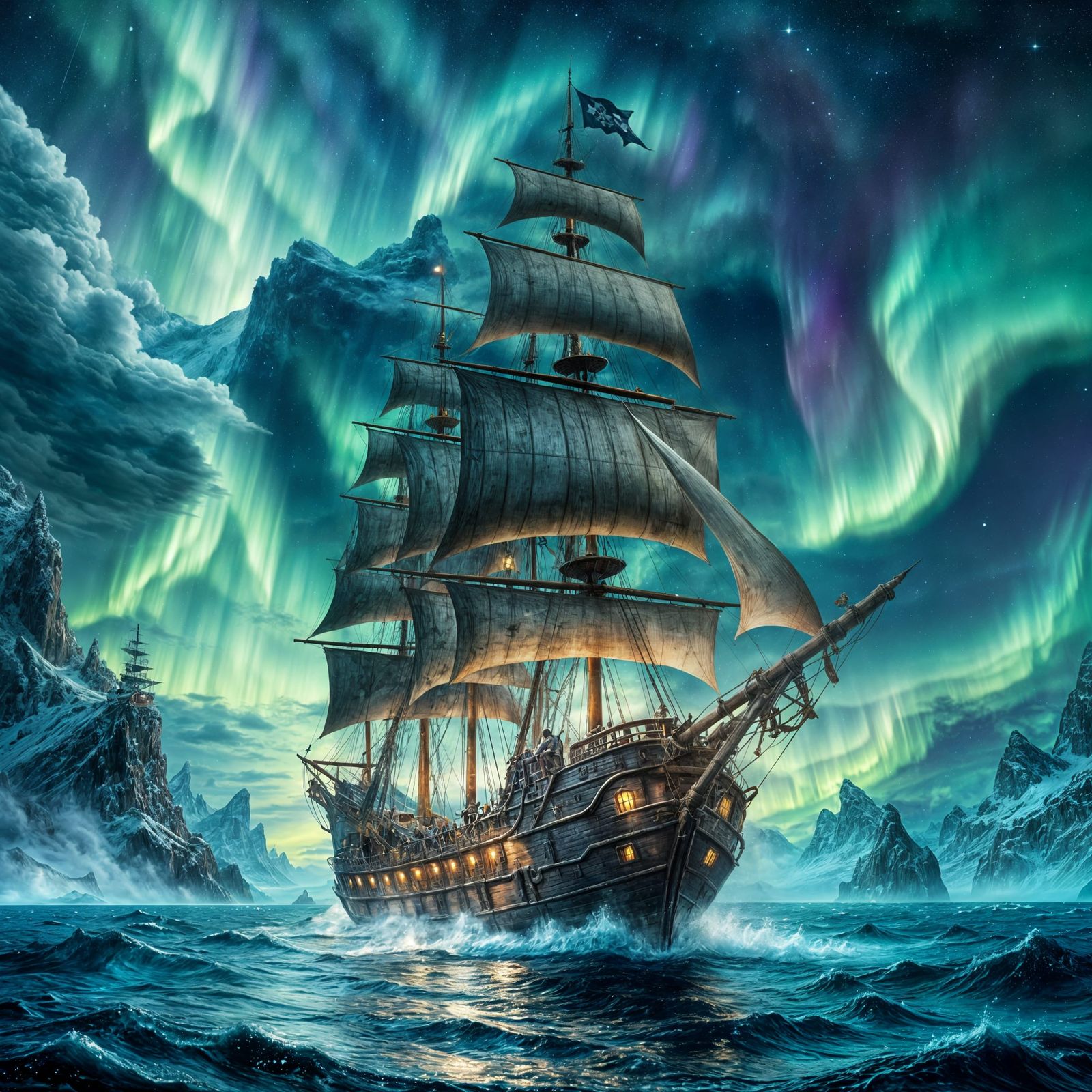 Freedom of the Seas  by @Merumeru Meru