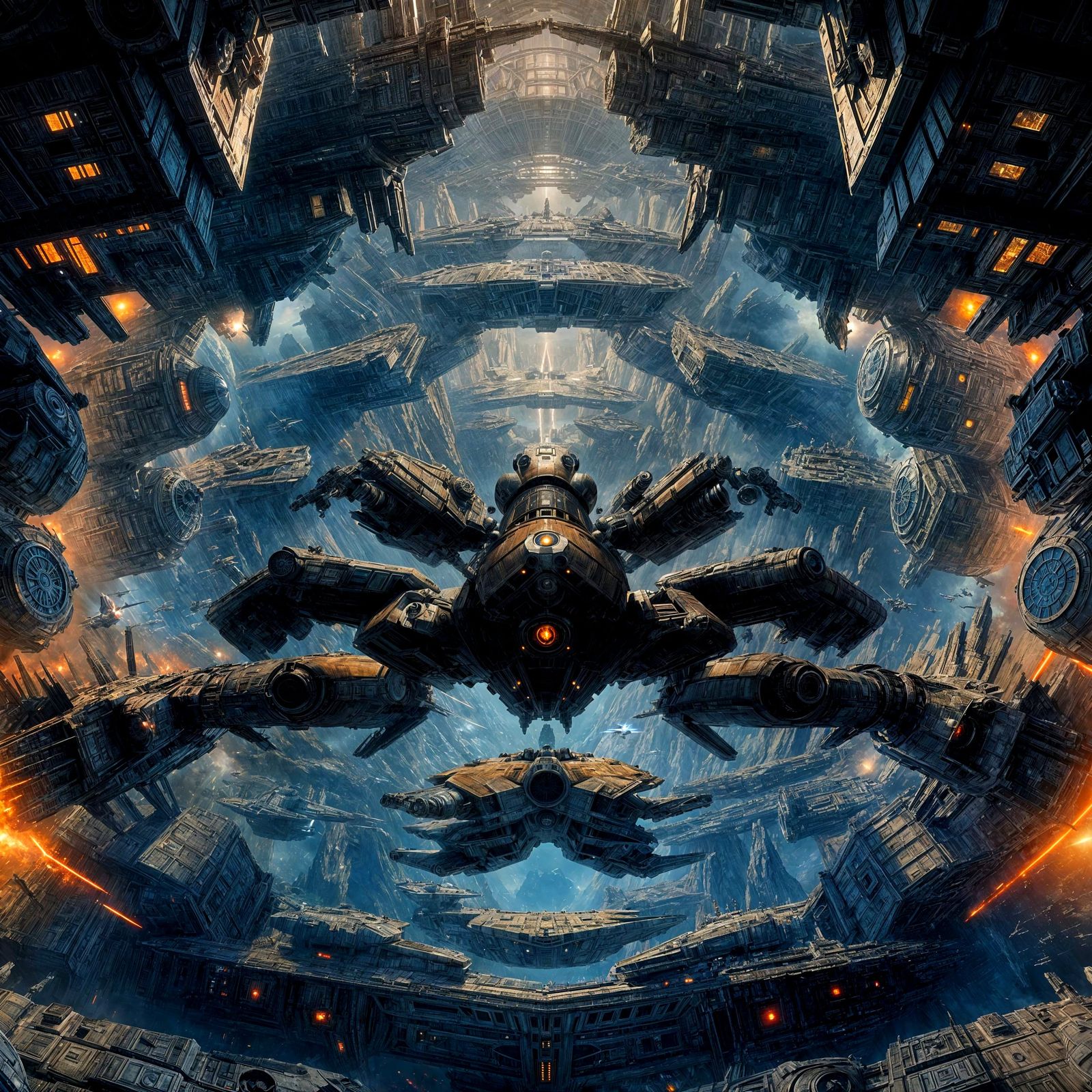 Inside the Mother Ship