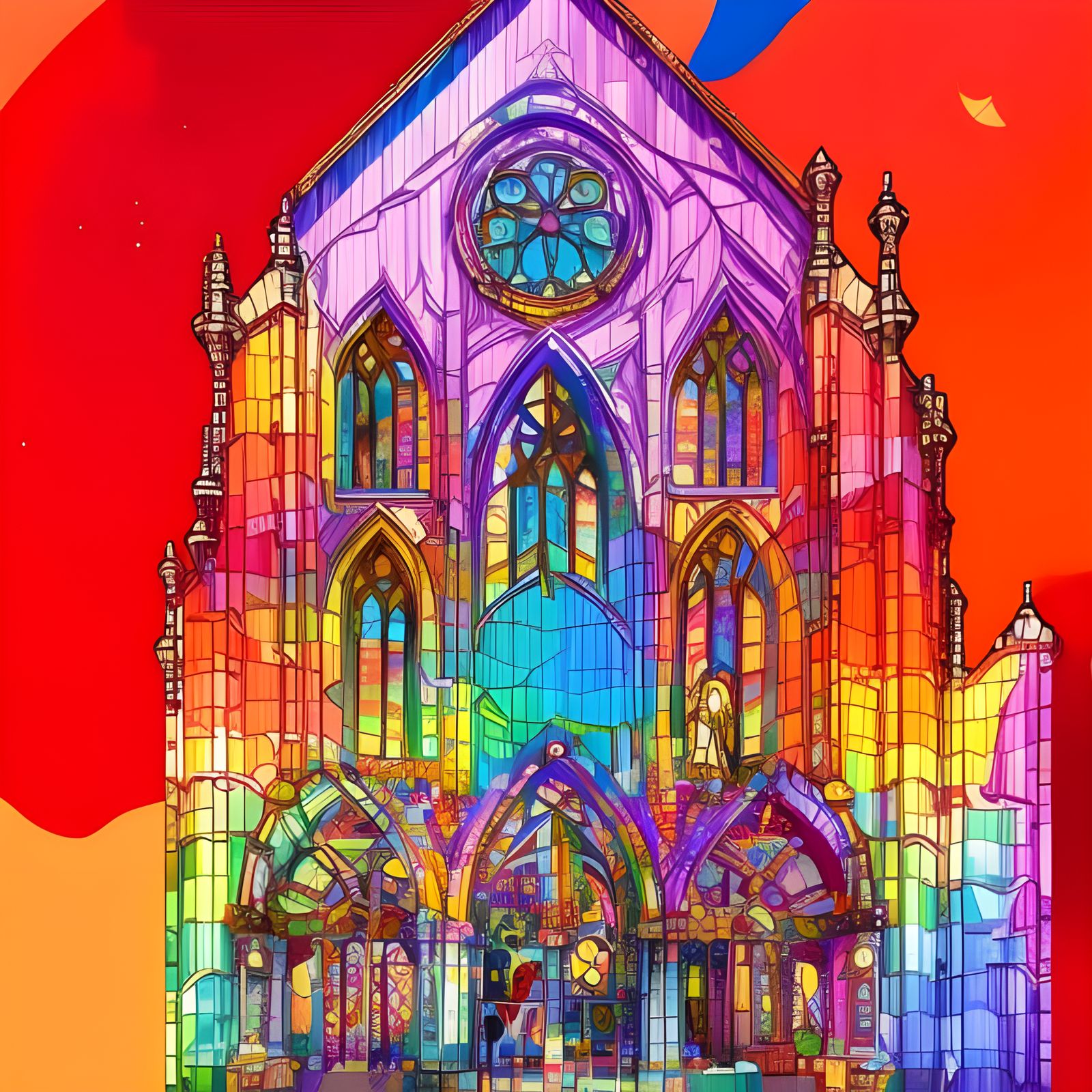 Let The Rainbow's Lights Enter Your Soul   by @Thombmx